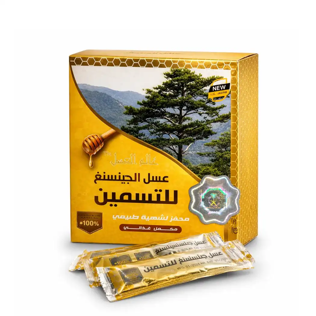 عسل الجنسنغ للتسمين — عالم العسل